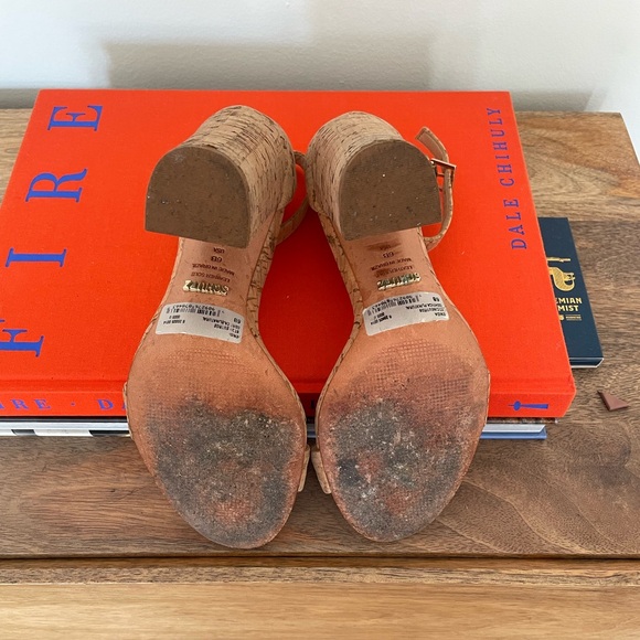 Schultz Enida Cork Block Heels - Picture 6 of 6